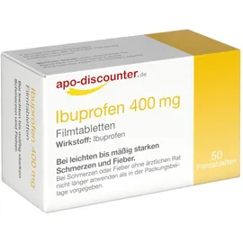 Ibuprofen 400 mg von apo-discounter Schmerztabletten