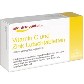 Vitamin C Und Zink Lutschtabletten von apo-discounter