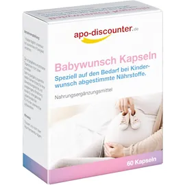 Babywunsch/ Kinderwunsch Kapseln von apo-discounter.de