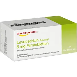 Levocetirizin 5 mg FTA von apo-discounter - bei Allergie