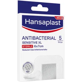 Hansaplast Antibacterial Sensitive XL 6x7