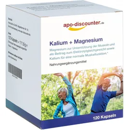 Kalium + Magnesium Kapseln von apo-discounter