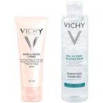 Vichy Reinigendes Hand-Gel + Vichy Hand Nagelcreme