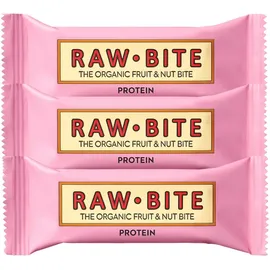 Rawbite Frucht- & Nussriegel mit 20% Protein
