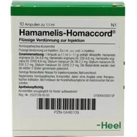 HAMAMELIS HOMACCORD Ampullen