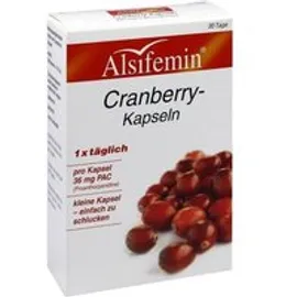 CRANBERRY 36 mg PAC Alsifemin Kapseln