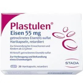 PLASTULEN Eisen 55 mg Retardkapseln