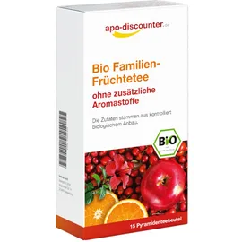 Bio Familien-FrÃ¼chtetee Filterbeutel