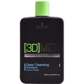 SCHWARZKOPF 3D MEN deep cleansing shampoo 250 ml