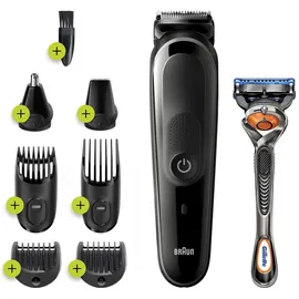 Braun - All-in-One Bartschneider und Haarschneidemaschine `Mgk5260` in Schwarz/Grau