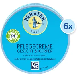 Penaten - Pflegecreme `Gesicht & Körper` - 6er-Pack (6x 100ml)