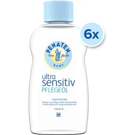 Penaten - Pflegeöl `Ultra Sensitiv` - 6er-Pack (6x 200ml)