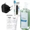 Bild 1 für Famex Ffp2 Maske schwarz 5-lagig, 10 Stück + Ducray Hygiene-Gel + Eucerin® AtopiControl Hand Intensiv-Creme