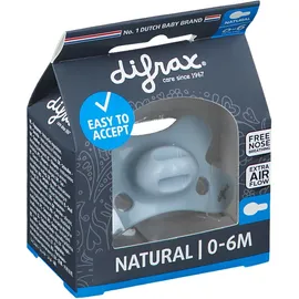 difrax® Schnuller Natural 0-6 Monate - Ice