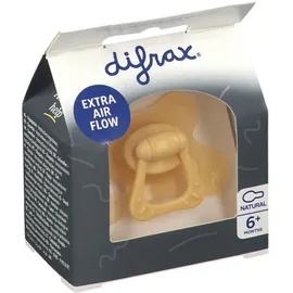difrax® Schnuller Natural Pfirsich +6 Monate