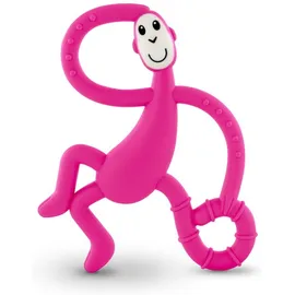 Beißring / Zahnungshilfe Affe mini pink