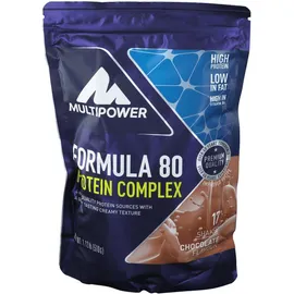Multipower Formula 80 Protein Complex, Schokolade, Pulver