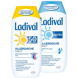 Ladival allergische Haut Gel LSF 50 und Apres Gel