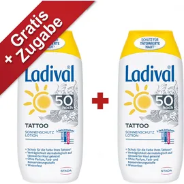 Ladival Tattoo Sonnenschutz Lotion Lsf 50 200 ml + GRATIS Ladiva
