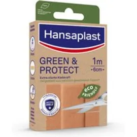 Hansaplast Green & Protect Pflaster 6 cm  St