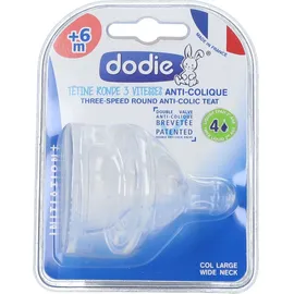 dodie® Anti-Kolik Flaschensauger Initiation+ ab 6 Monate