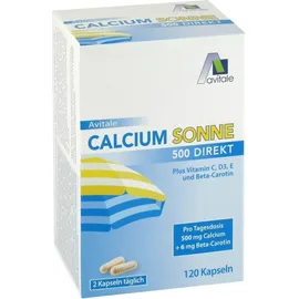 Avitale Calcium Sonne 500 Direkt 120 Kapseln
