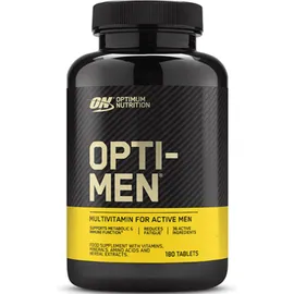 Opti-Men - mit 30 aktive Wirkstoffen - Vitamine, Mineralien, Aminosäuren und Kräuter - 180 Tabletten