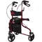 Bild 1 für Antar Premium Rollator, 3 Räder, faltbar, Sitz und Rückengurt