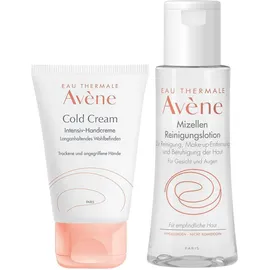 Avene Cold Cream 50 ml Intensiv - Handcreme + gratis Mizellen Reinigungslotion 100 ml