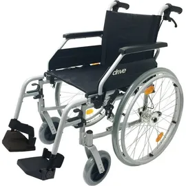 Leichtgewicht-Rollstuhl Drive Medical Litec 2G mit Trommelbremse für Begleiter 50 cm