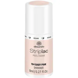 Alessandro International StripLac Peel or Soak 8 ml - 104 baby pink