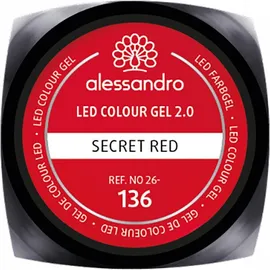 Alessandro International LED Colour Gel 2.0 - - 136 secret red