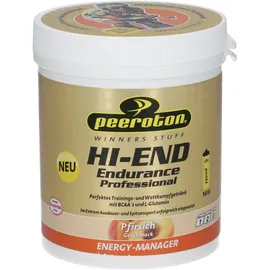Hi-End Endurance Energy Drink Professional 600g Pfirsich