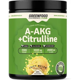 GreenFood Nutrition Performance A-Akg + Citrulline Malate