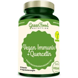 GreenFood Nutrition Vegan Immunix + Quercetin