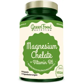 GreenFood Nutrition Magnesium Chelate + Vitamin B6