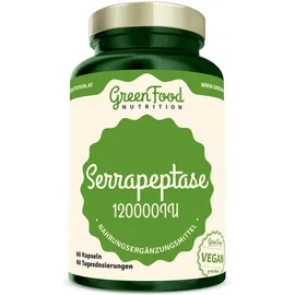 GreenFood Nutrition Serrapeptase 120000Iu