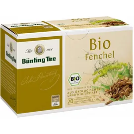Bünting Bio Fenchel Tee Beutel (2,5g)