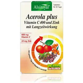 Alsiroyal Acerola plus Vitamin C 400 mit Langzeitwirkung, 30 St.