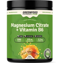 GreenFood Nutrition Performance Magnesium Citrate Juicy Tangerine