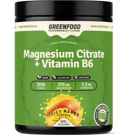 GreenFood Nutrition Performance Magnesium Citrate Juicy Mango