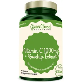 GreenFood Nutrition Vitamin C 1000 + Hagebutten Extrakt