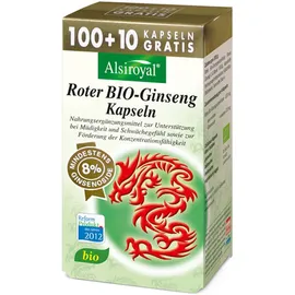 Alsiroyal Roter BIO-Ginseng 100+10 Kps 8% Ginsenoside