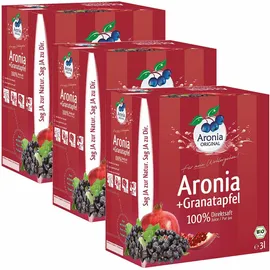 Aronia Original Bio Aronia + Granatapfel Direktsaft