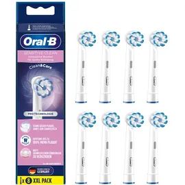 Oral-B - Aufsteckbürsten 'Sensitive Clean' in Weiß (8er-Pack)