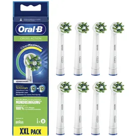 Oral-B - Aufsteckbürsten 'Cross Action CleanMaximizer' (8er-Pack)