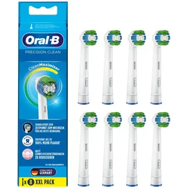 Oral-B - Aufsteckbürsten 'Precision Clean CleanMaximizer' in Weiß (8er-Pack)