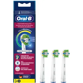 Oral-B - Aufsteckbürsten `Tiefenreinigung Clean Maximizer` in Weiß (3er-Pack)