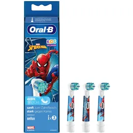 Oral-B - Aufsteckbürsten `Spiderman` (3er-Pack)
