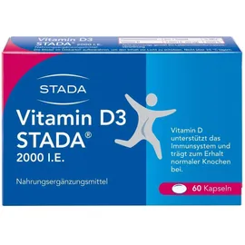 Vitamin D3 STADA 2000 I.E. 60 Kapseln